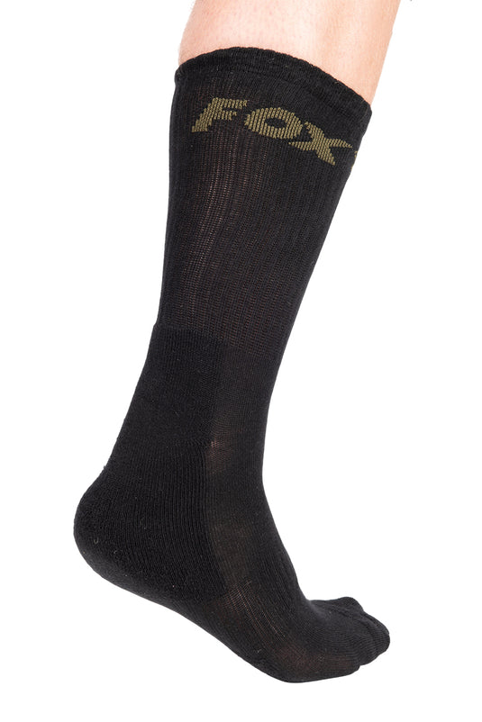 Fox Socks - Green & Black