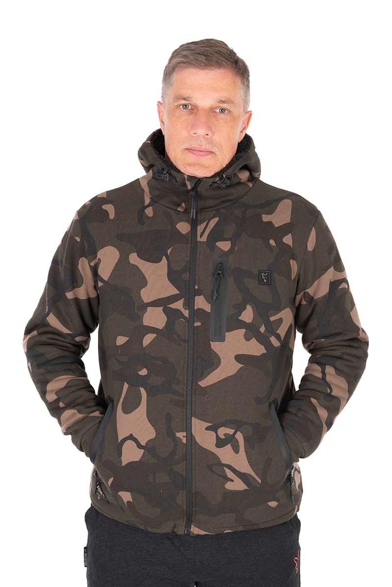 Carica immagine in Galleria Viewer, Fox Camo Full Zip Premium Sherpa 310 Hoodie
