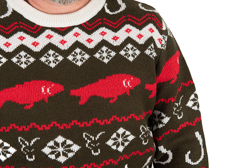 Load image into Gallery viewer, Fox Xmas Jumper

