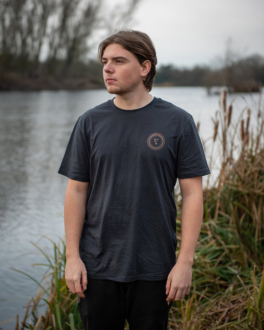 Fox Circle T - T-shirt Logo Circolare Carpfishing