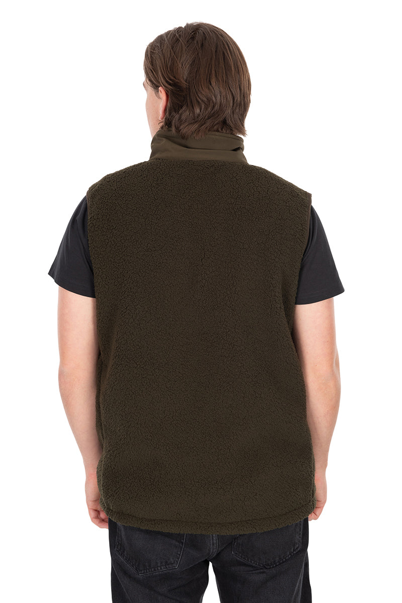 Chargez l'image dans la visionneuse de la galerie, Fox Olive Sherpa Hybrid Gilet
