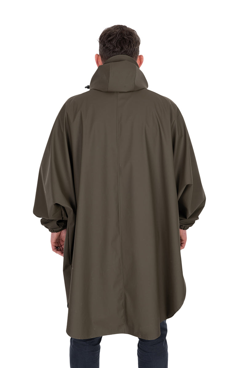 Load image into Gallery viewer, FOX Khaki Poncho 10.000 mm / Poncho Impermeabile Kaki
