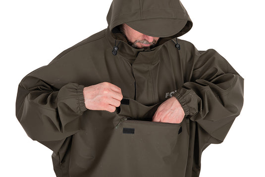 FOX Khaki Poncho 10.000 mm / Poncho Impermeabile Kaki