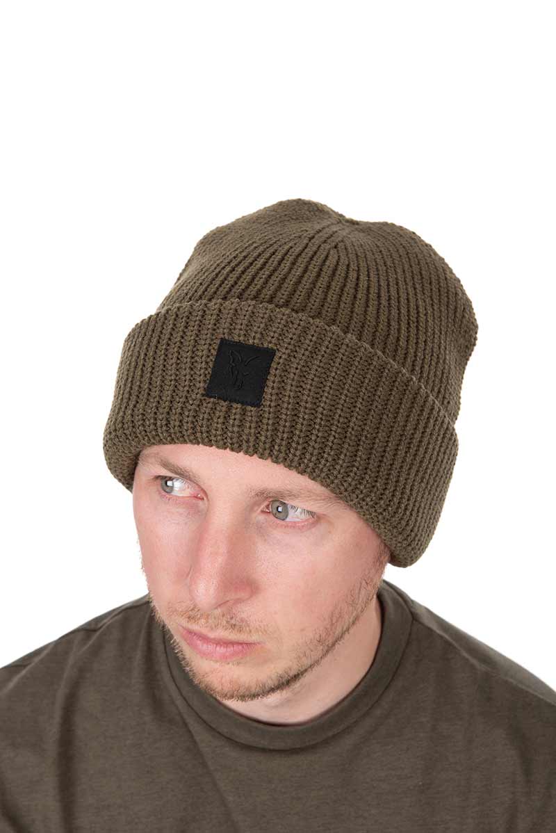 Carica immagine in Galleria Viewer, Fox Olive Merino Blend Beanie Hat
