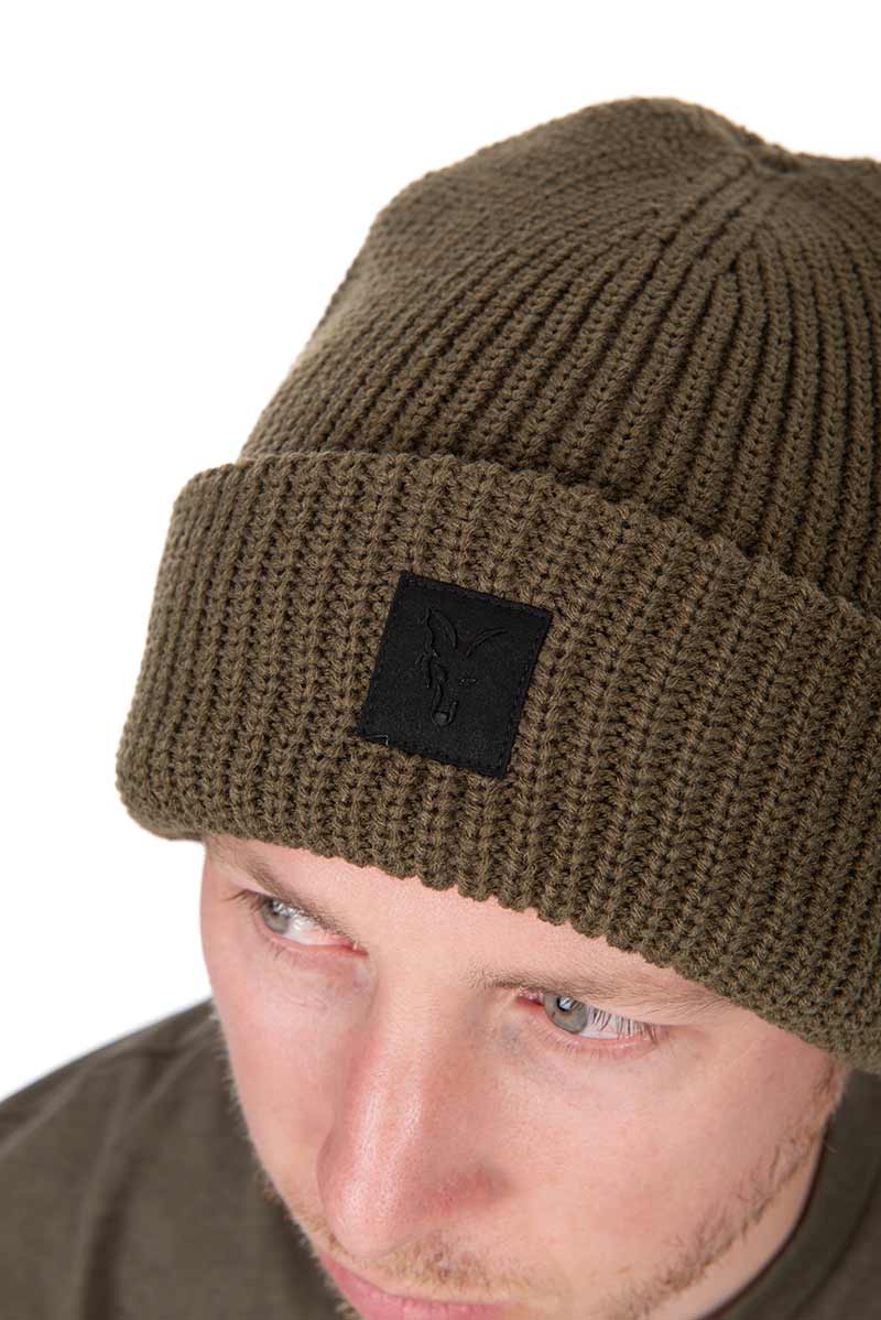 Carica immagine in Galleria Viewer, Fox Olive Merino Blend Beanie Hat
