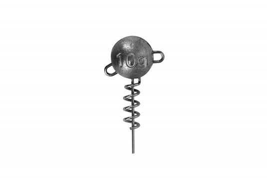 Fox Rage Corkscrew Round Jig Heads - 3pz