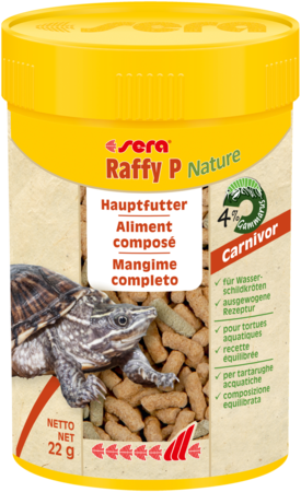 Sera Raffy P Nature Alimento completo per tartarughe acquatiche
