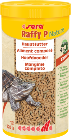 Sera Raffy P Nature Alimento completo per tartarughe acquatiche