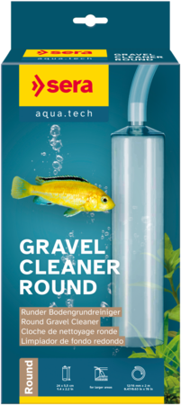 Sera Gravel Cleaner Round - Aspirarifiuti Rotondo per Substrato