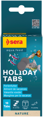 Sera Holiday Tabs - Mangime da Vacanza 1 Settimana