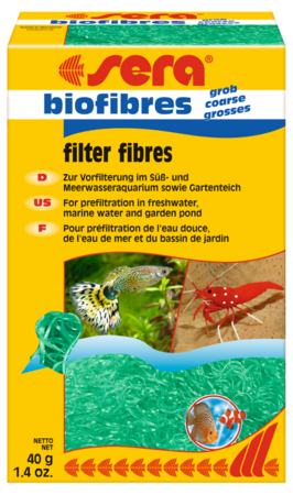 Sera Biofibres Grosse 40g - Materiale Filtrante per Prefiltraggio Meccanico