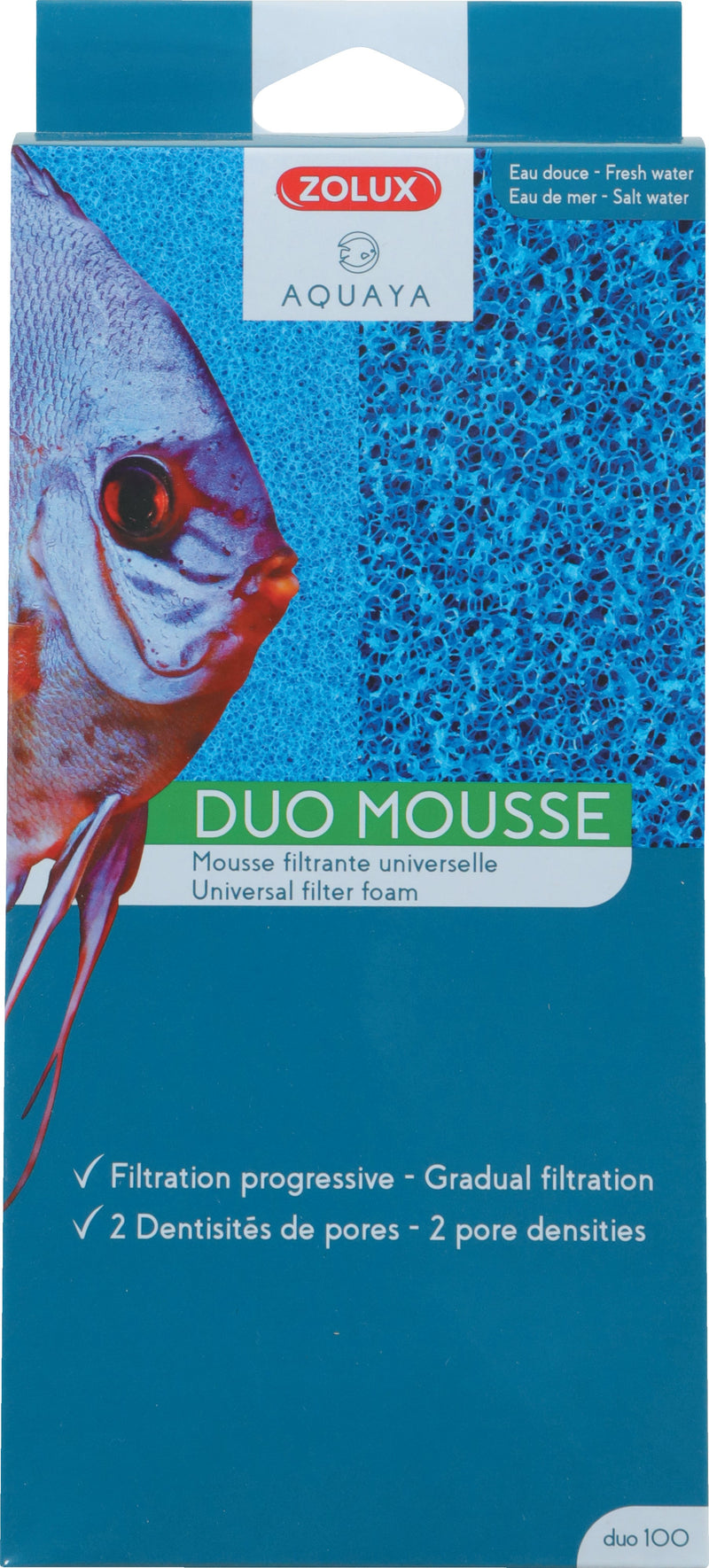 Carica immagine in Galleria Viewer, ZOLUX - Duo Mouss' 100 - Spugne Filtranti per Acquario
