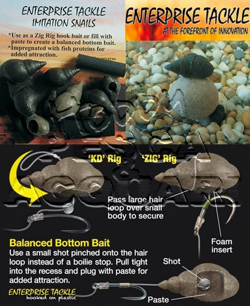 Enterprise Tackle Imitation Snail (Lumachine D'acqua)