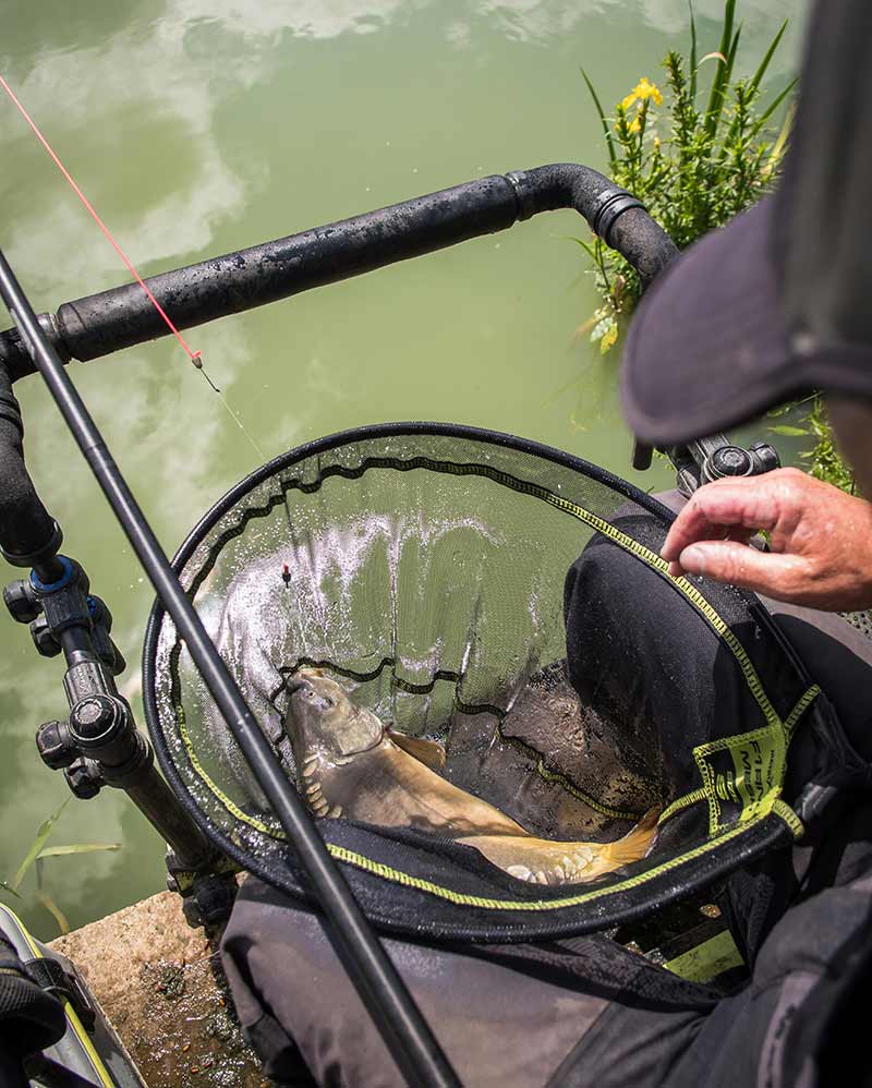 Laden Sie das Bild in Galerie -Viewer, Matrix Fine Mesh Landing Net - Testa per Guadino a Maglia Fine
