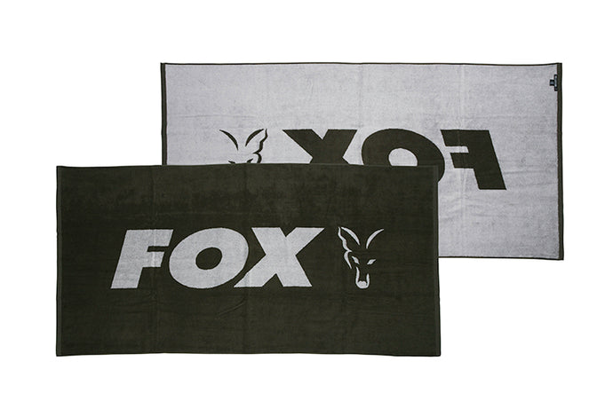 Fox Beach Towel Green/Silver