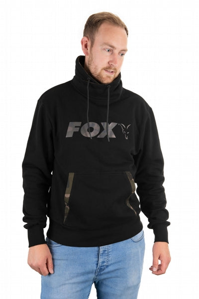 Fox Black/Camo Print High Neck