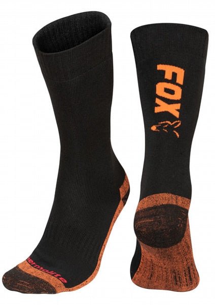FOX BLACK/ORANGE THERMO SOCK