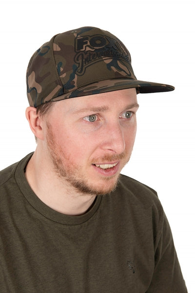 Carica immagine in Galleria Viewer, Fox Camo Flat Peak Snapback Cap
