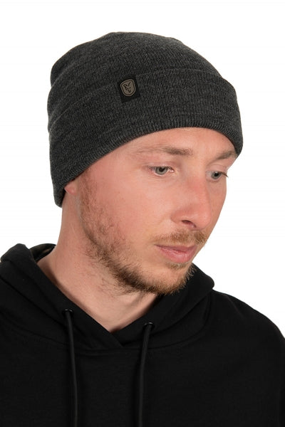 Fox Charcoal Beanie Hat Grey