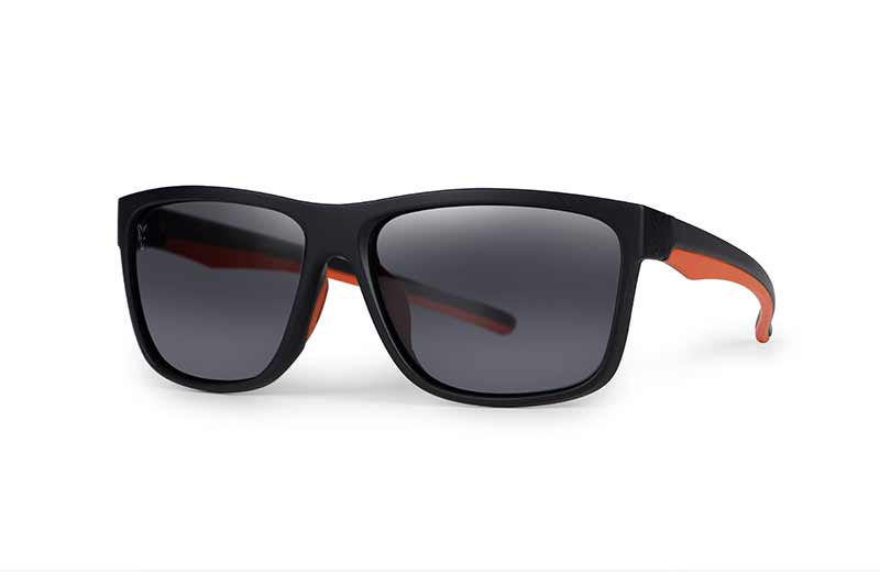 Carica immagine in Galleria Viewer, Fox Collection Black &amp; Orange Shades – Grey Lens

