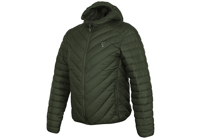 Fox Collection Quilted Jacket Silver Green