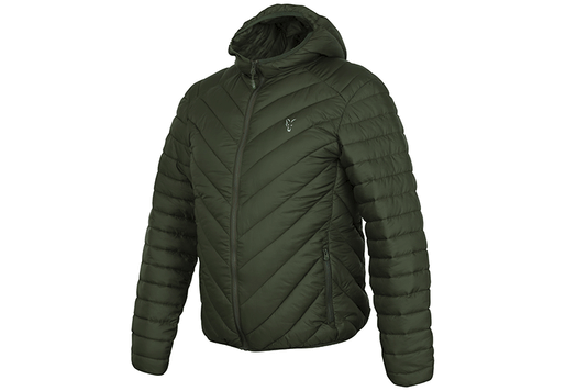 Fox Collection Quilted Jacket Silver Green