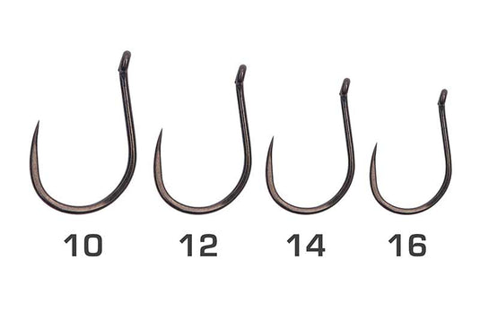 Matrix X9 - Carp Wide Gape Hooks Barbless Eyed