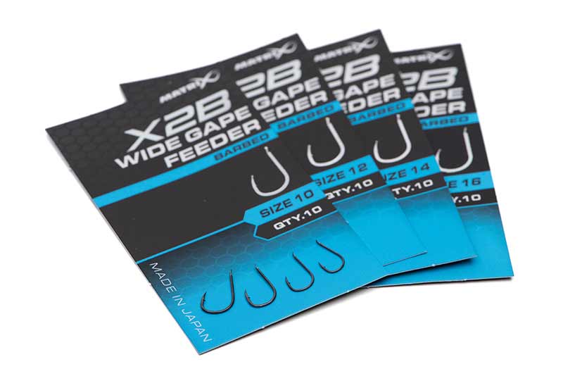 Carica immagine in Galleria Viewer, Matrix X2B - Wide Gape Feeder Hooks Barbed Spade
