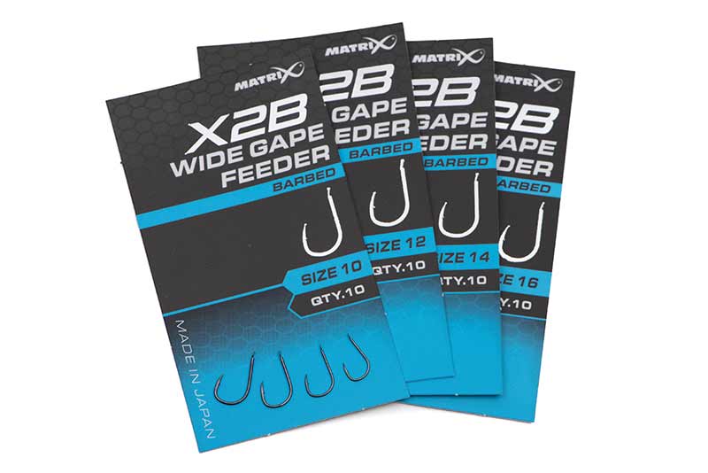 Carica immagine in Galleria Viewer, Matrix X2B - Wide Gape Feeder Hooks Barbed Spade
