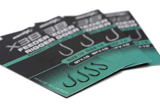 Matrix X3B - Feeder Rigger Hooks Barbed Eyed