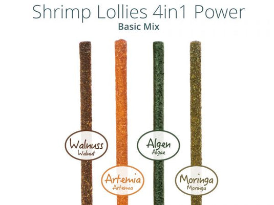 GlasGarten Shrimp Lollies - 4in1 Power BASIC MIX