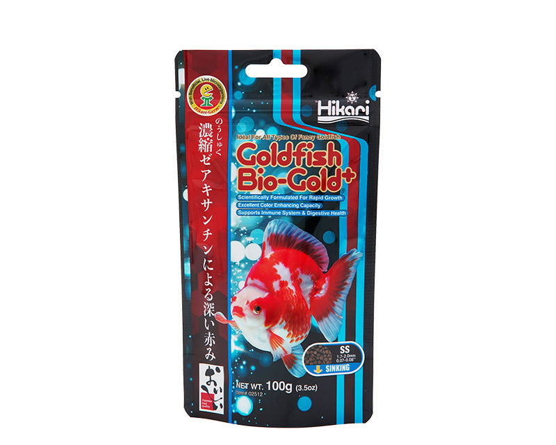Carica immagine in Galleria Viewer, Hikari Goldfish Bio-Gold+ Sinking 100gr - Mangime Premium per Pesci Rossi
