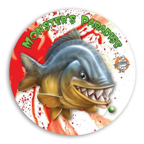 If Adesivo Rotondo “Monsters Paradise” – Diametro 9,5cm
