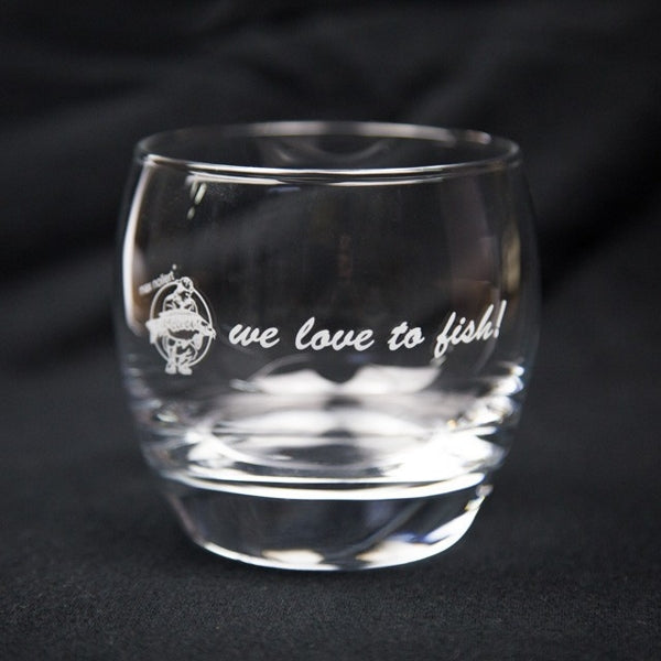Carica immagine in Galleria Viewer, IGlas - Con Incisione &quot;We Love To Fish!&quot;
