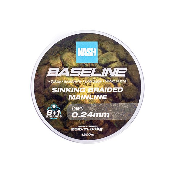 Kevin Nash Baseline Sinking Braid Camo