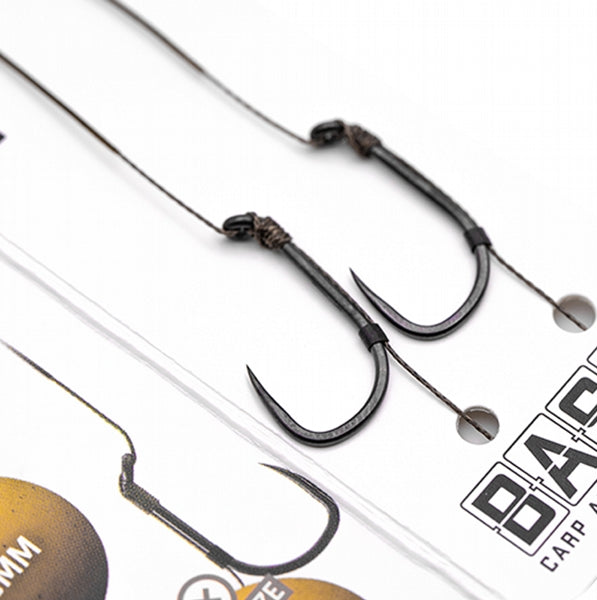 Korda Basix Hair Rigs Wide Gape - Barbless