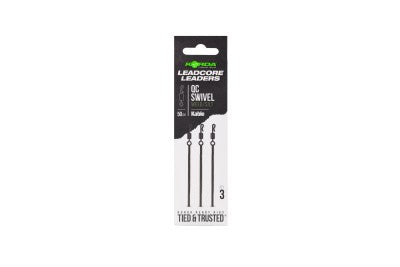 Korda Kable Leadcore Leader Qc Swivel Weed 50cm