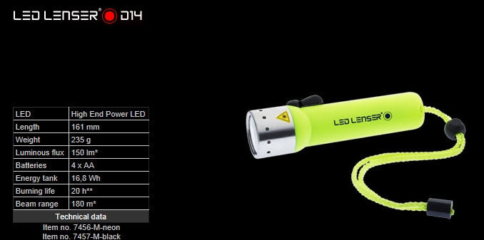 Carica immagine in Galleria Viewer, Led Lenser Frogmam D14
