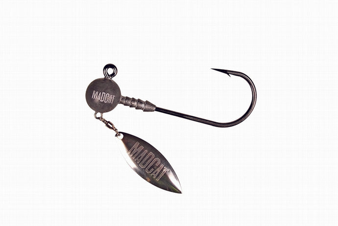 Madcat Jigheads With Willow Blade