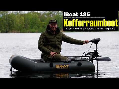 Carica e riproduci video in Gallery Viewer, iBoat 185 GEN5 Superlight - Verde Classico - Gommone da bagagliaio
