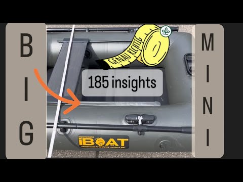 Carica e riproduci video in Gallery Viewer, iBoat 185 GEN5 Superlight - Verde Classico - Gommone da bagagliaio

