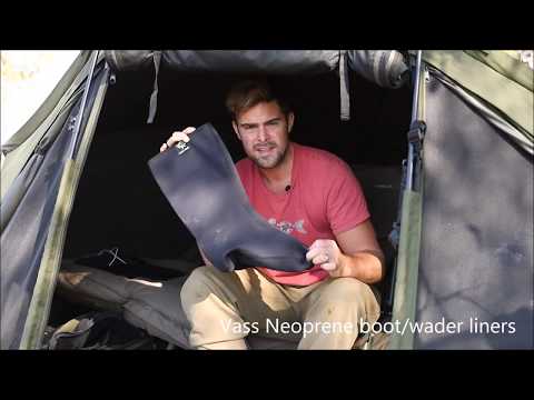 Load and play video in Gallery viewer, Vass Warm Neoprene Boot &amp; Wader Liner
