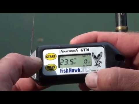 Carica e riproduci video in Gallery Viewer, Anaconda GTM Fish Hawk - Termometro Digitale Professionale per Carpfishing
