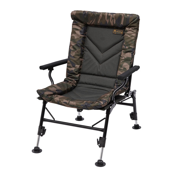 Carica immagine in Galleria Viewer, Prologic Avenger Comfort Camo Chair W/Armrests &amp; Covers 140kg
