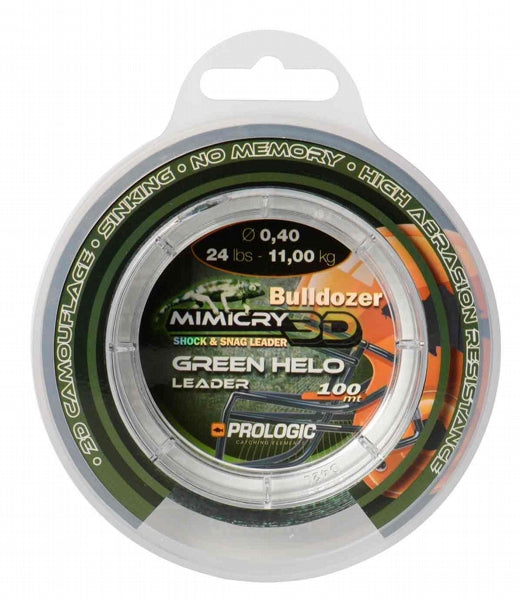 Prologic Mimicry Green Helo Shock Leader