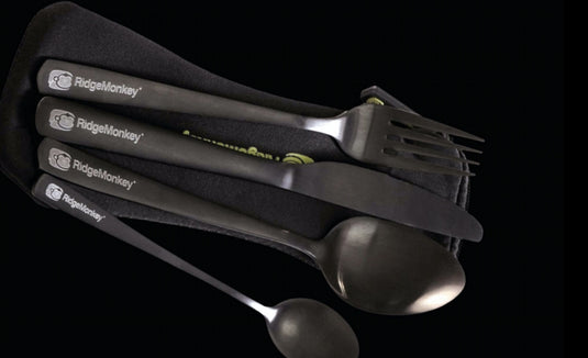 Ridge Monkey Dlx Cutlery Set