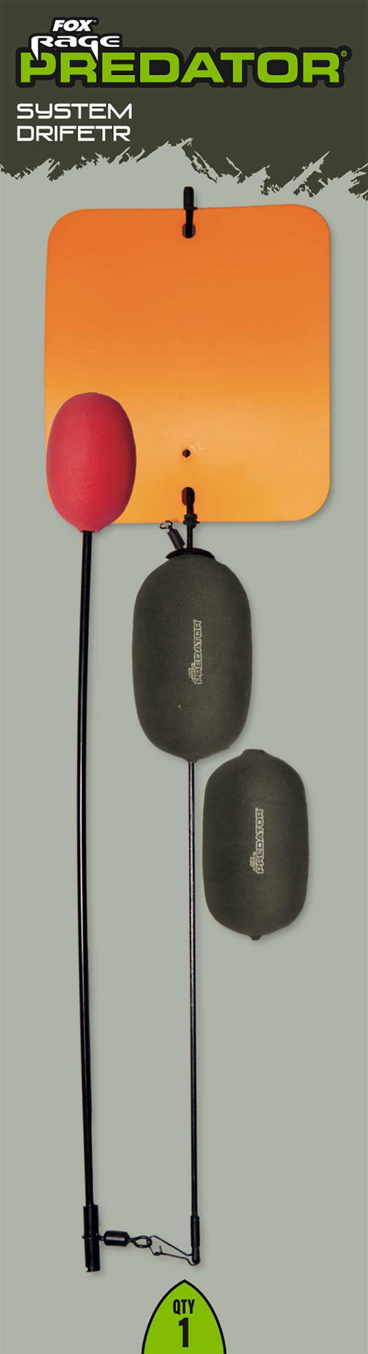 Fox Rage System Drifter - Galleggiante per Pesca a Spinning e Predatori