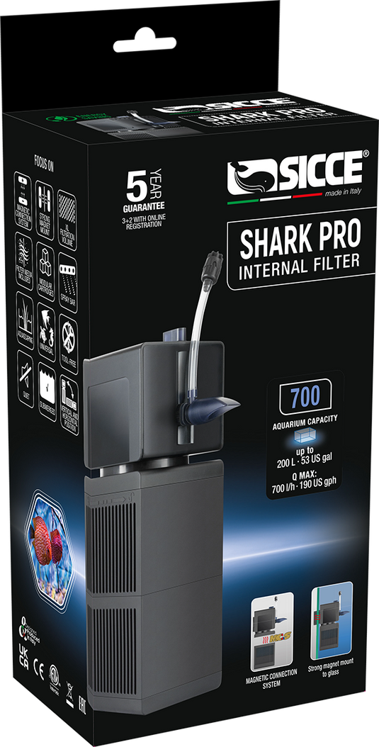 Sicce Shark PRO - Filtro Interno per Acquari