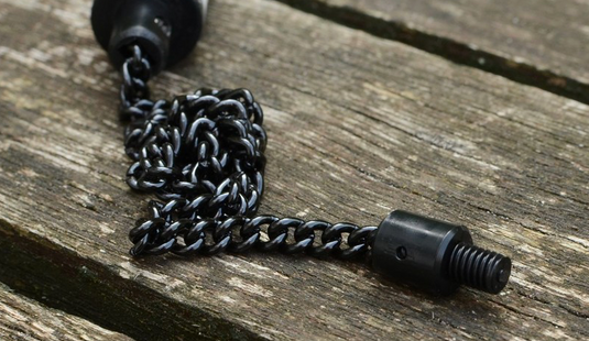 Solar Black Stainless Chain Stainless Ended