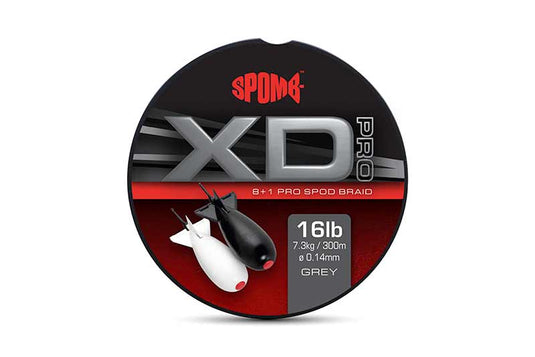 Spomb Xd Pro Braid Grey 8+1